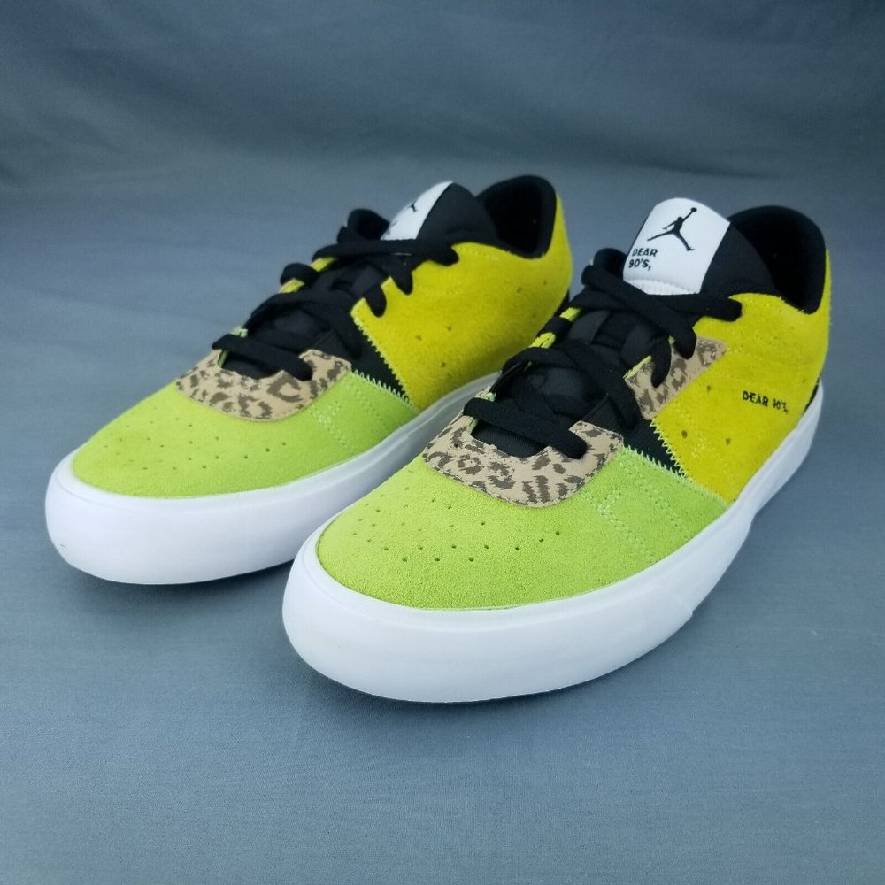 Nike Air Jordan Series .03 Dear 90s Mens Shoe DJ0420 700 Green Yellow Sizes 9-14 - Picture 4 of 8